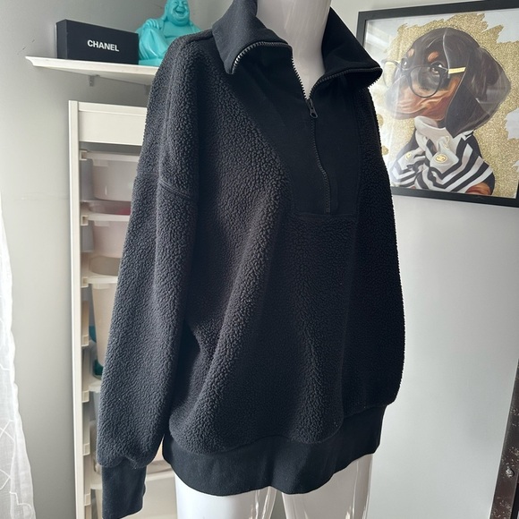 a new day Black Zip-Up Fleece Jacket - Picture 2 of 5